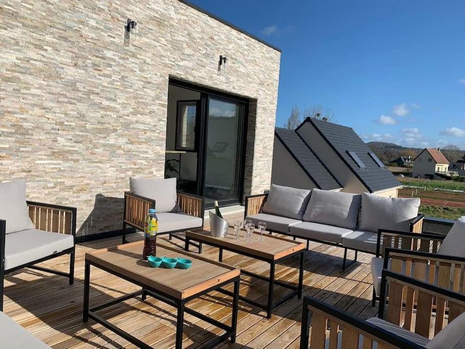 Villa Moderne Houlgataise/Roof Top/Proche Mer ! Houlgate Εξωτερικό φωτογραφία